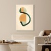 Art Remedy Cordless Contemporary Shapes Abstract Wall Art Framed - 2 of 4