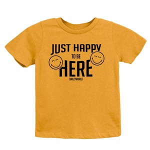 The Juniper Shop SmileyWorld Just Happy To Be Here Youth Short Sleeve Tee - 1 of 4
