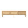 GlasFlength TV Stands and Consoles, Stylish Entertainment Center for Living Rooms, Modern Designs for Classic Interiors, Beige,70.8”*15.7”*17.7" - 2 of 4
