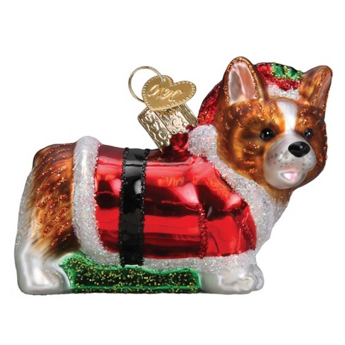 Old World Christmas Holly Hat Corgi Puppy - 1 Ornament 2.5 Inches ...