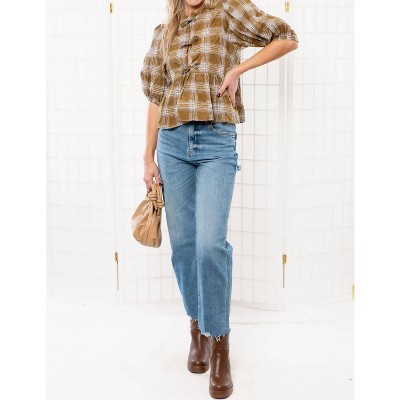 Women's Darlin' Peplum Top - needii