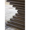 Signature Design by Ashley Hannodream Contemporary End Table - Warm Brown Glazed Oak Finish - 3 of 4