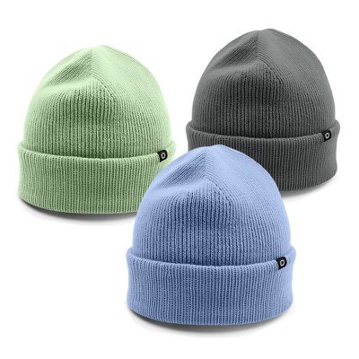 Dalix Beanie Soft Knit 3 Pack Stretch Skully Warm Winter Ski