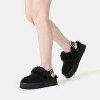 EverAU Australia Women Wagtail Removable Strap Platform Slippers - 2 of 4