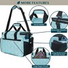 PAVILIA Knitting Bag Yarn Storage Tote, Large Crochet Organizer Holder for Crocheting Knitter Project Accessories Supplies Set Gifts - 4 of 4