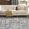 Nasitip Modern Abstract Area Rug,Machine Washable & Non-Slip, Soft Low Pile for Easy-Living Rooms - 4 of 4