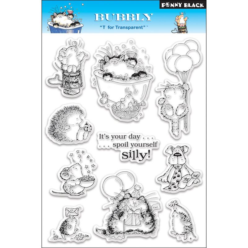 Penny Black Clear Stamps-Bubbly, 1 of 2