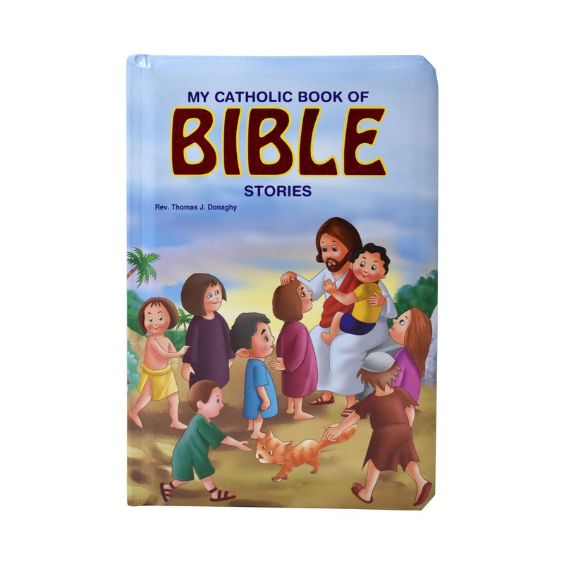 My Catholic Book of Bible Stories - (St. Joseph Kids' Books) by  Thomas J Donaghy (Board Book), 1 of 2