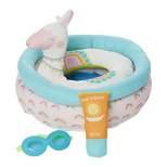 Manhattan Toy Stella Collection Pool Party 4 Piece Baby Doll Pool Playset for 12" and 15" Stella Dolls