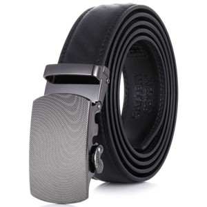 Gallery Seven - Men's Winding Leather Ratchet Belt - 1 of 3