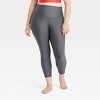 Women's Effortless Support High-Rise Pocketed Capri Leggings - All In Motion™ - image 3 of 4