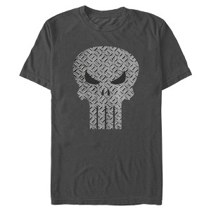 Mens Marvel: The Punisher Beveled Edge Logo T Shirt - 1 of 4