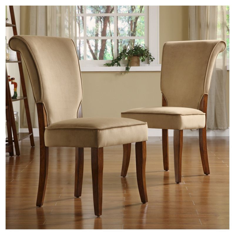 Set of 2 Pershing Dining Chair Wood - Inspire Q, 4 of 5