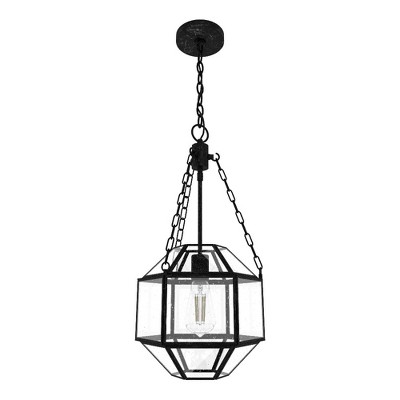 Hunter Fans Indria 1 - Light Pendant in  Rustic Iron