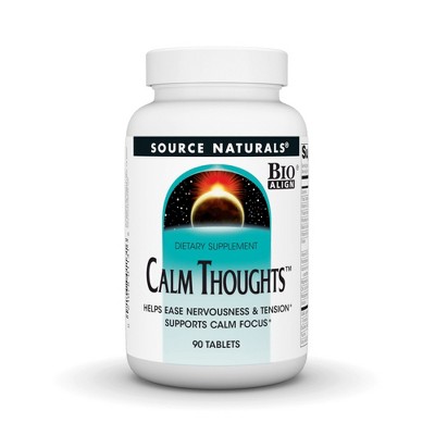 Calm Thoughts Formula by Source Naturals, Inc.  -  90 Tablet