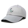 Dalix Moon Embroidered Crescent Astronomy Night Cotton Dad Hat Baseball Cap Adjustable Womens - 4 of 4
