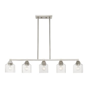 Livex Lighting Aragon 5 - Light Chandelier in  Brushed Nickel - 1 of 4