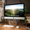 Twelve South HiRise Pro Adjustable Stand for Apple iMac with Built-In Gear Garage | Reduce Desk Clutter, Gunmetal - 4 of 4