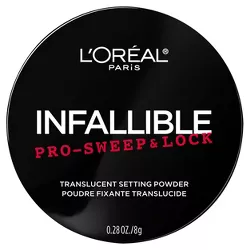 L'Oreal Paris Infallible Pro Sweep & Lock Loose Setting Powder Translucent- 0.28oz