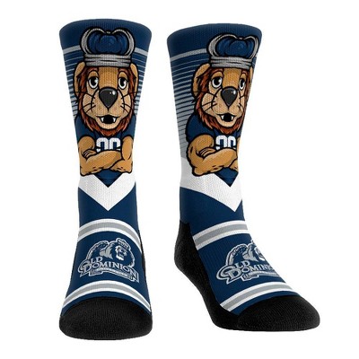 NCAA Old Dominion Monarchs Adult Mascot Showdown Crew Socks - L/XL