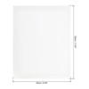 Unique Bargains Painting Canvas Panels Blank Art Board 3 Pcs White - 2 of 4