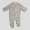 Milkberry Soft Rayon of Bamboo Pajamas for Baby Girl, Footed Full Body Sleepwear for Infants - image 2 of 4