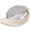 Luli Bebe Monaco Sling Bag, Luxury & Stain Resistant Quilted Exterior, Made From Eco-Friendly Vegan Leather, For Travel & Everyday Use - 2 of 4