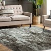 Abstract Area Rug for Bed Room, Washable Soft Non Slip, Extra Large Low Pile Stain Resistant Throw Carpet for Dining Room Table Office - 4 of 4