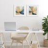 Stupell Industries Abstract Sunshine Florals 2pc Framed Print Under Glass Set - 2 of 4