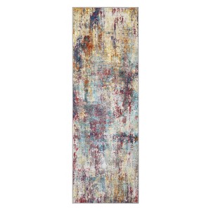 Indoor Outdoor Area Rug Easy Clean Machine Washable Non Shedding Patio Rug For Bedroom Entry Living Room - 1 of 4