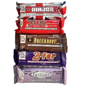 GoMaxGo Vegan Candy Bars – Dairy-Free Chocolate – 1 Pack, 12 Pack, or 5 Pack Variety - 1 of 1