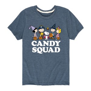 Boys' - Peanuts - Candy Squad Short Sleeve Graphic T-Shirt - 1 of 4