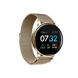iTouch Sport Fitness Smartwatch - Gold Case with Gold Mesh Strap