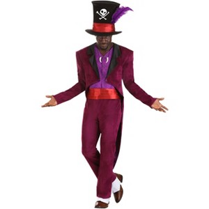HalloweenCostumes.com Disney Adult Dr. Facilier Costume Princess and the Frog - 1 of 4