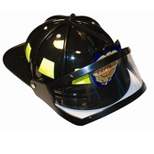 Aeromax Firefighter Adult Costume Black Helmet