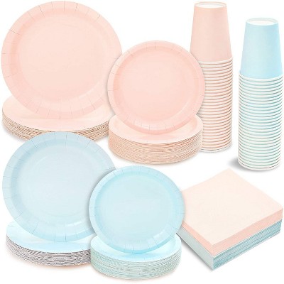 plates and napkins party supplies