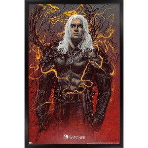 Trends International Netflix The Witcher Season 2 - Geralt of Rivia Framed Wall Poster Prints - 1 of 4