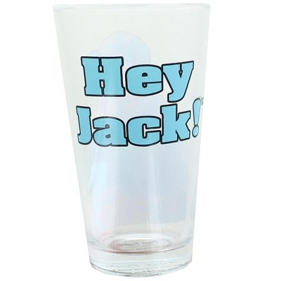 Just Funky Duck Commander Si Hey Jack 16oz Clear Pint Glass