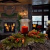 30" Crestwood Spruce Candle Holder Centerpiece - National Tree Company - 2 of 3