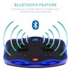 Best Choice Products Vibration Platform, Full Body Exercise Machine w/ Bluetooth Speakers, 5 Resistance Bands - Blue - 2 of 4