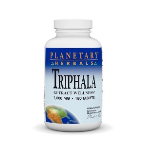 Triphala Internal Cleanser 1000mg by Planetary Herbals  -  180 Tablet - 1 of 3