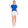 Lands' End Women's Mesh Cotton Short Sleeve Polo Shirt - 4 of 4