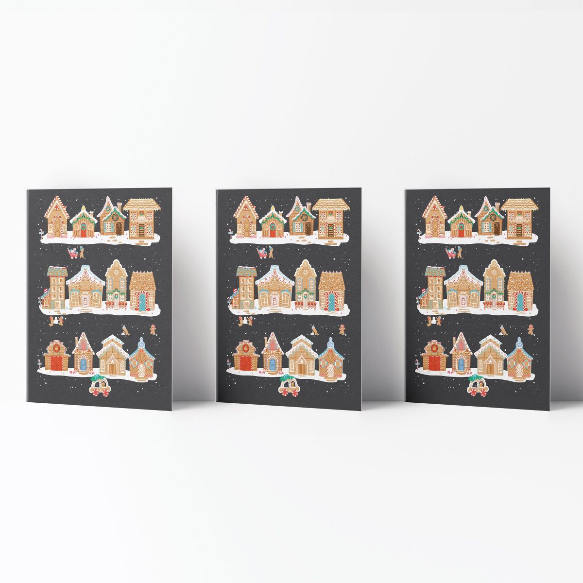 Winter/Holiday Greeting Cards "Gingerbread Town" by Ramus & Co - thumbnail 5
