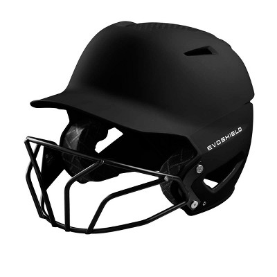 EvoShield Adult XVT Matte Batting Helmet w Mask Black LG XL