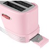 Nostalgia RTOS200PK Retro 2-Slice Bagel Toaster, Pink - 2 of 4