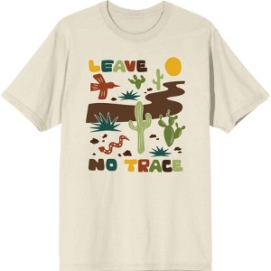 Adventure Society Leave No Trace Men's Crew Neck Short Sleeve Tee - 1 of 2