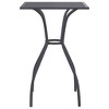 Garden Table Anthracite Steel Small Non-slip - 3 of 4