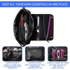 Anna-Kaci Hair Tool Organizer Bag with Heat-Resistant Mat and Multi-Pocket Storage Design - Black - 2 of 4