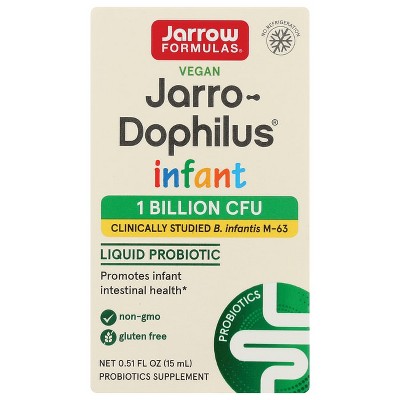 Jarrow Formulas, Inc. Jarro-Dophilus Infant Drops 1 Billion Cfu 0.51 fl oz Liq.