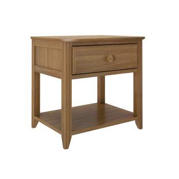 Max & Lily Nightstand with Drawer and Shelf